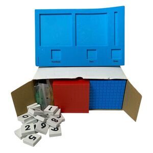 edx Education Connecting Base Ten Blocks Set 121 Piece Math Manipulative